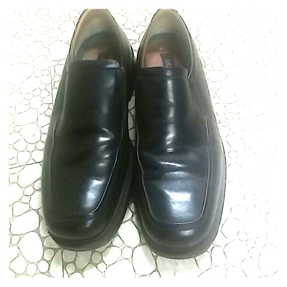 Men George black shoes